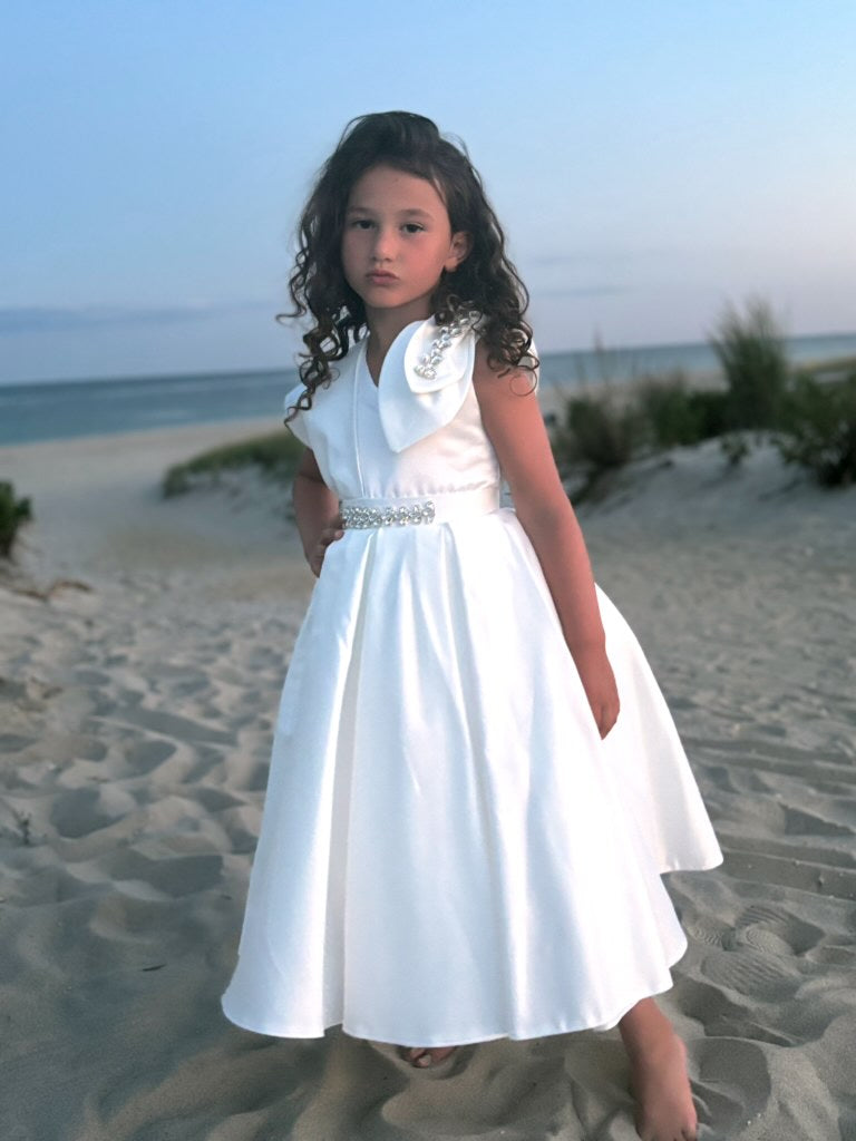 Rhinestone Embellished Gown